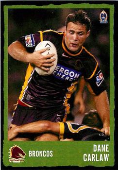 2004 Daily Telegraph NRL #4 Dane Carlaw Front